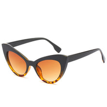 Load image into Gallery viewer, Vintage Plastic Titanium Framed Cat Eye Sunglasses