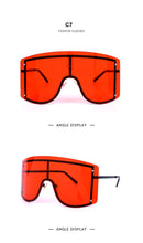 Load image into Gallery viewer, Fashion Oversized Blue Yellow Gradient Sunglasses