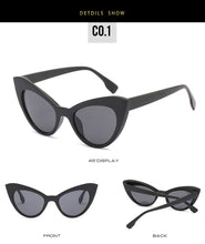 Load image into Gallery viewer, Vintage Plastic Titanium Framed Cat Eye Sunglasses