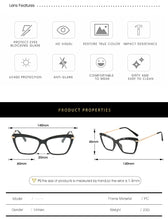 Load image into Gallery viewer, Vintage Transparent Cat Eye Crystal Sunglasses