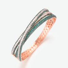 Load image into Gallery viewer, Luxury Dubia Style Stackable Statement Bangle