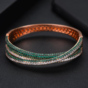 Luxury Dubia Style Stackable Statement Bangle