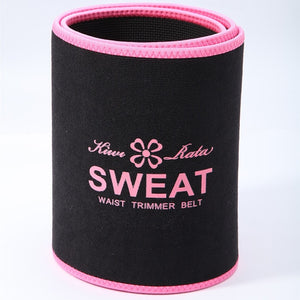 Sweat Latex Rubber Waist Belt