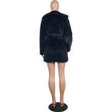 Load image into Gallery viewer, Winter Faux Fur Women Coat In 5 Solid Colors