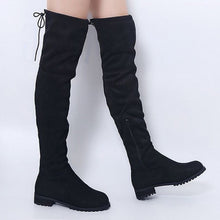 Load image into Gallery viewer, Suede Thigh High Boots