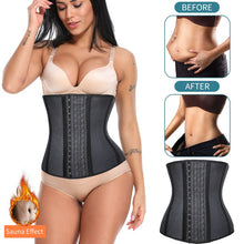 Load image into Gallery viewer, Breathable Steel Boned Waist Trainer