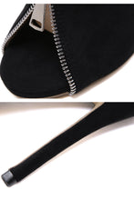 Load image into Gallery viewer, Zipper Fashion Peep Toe Pumps